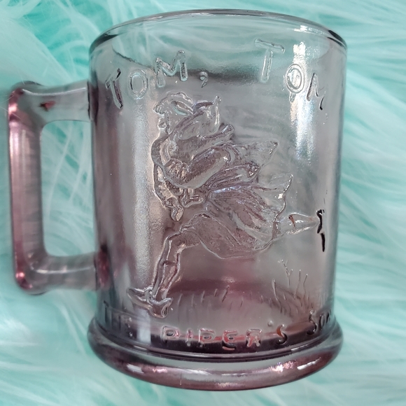 Vintage Tiara Pink Glass Bowl & Cup - Picture 12 of 12